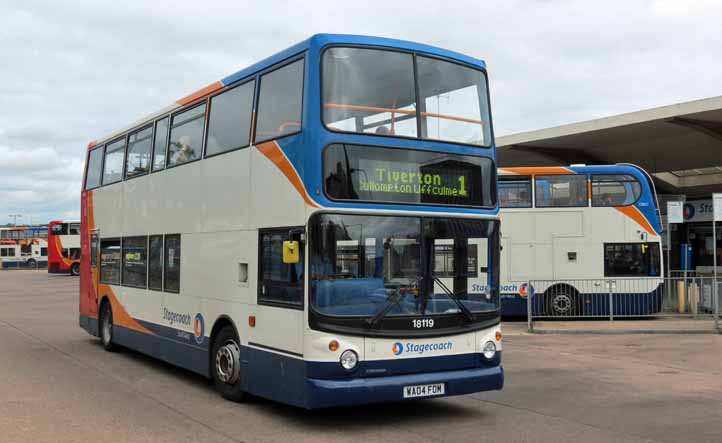 Stagecoach Devon Transbus Trident ALX400 18119